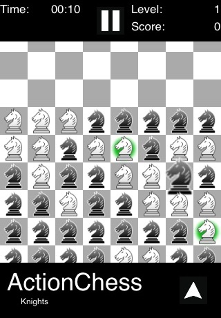 ActionChess Game, knights mode screenshot